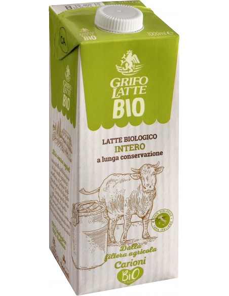 Latte Uht A Lunga Conservazione Biologico Parzialmente Scremato 1 L 